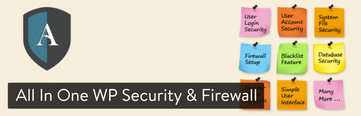 All In One WP Security & Firewall プラグイン