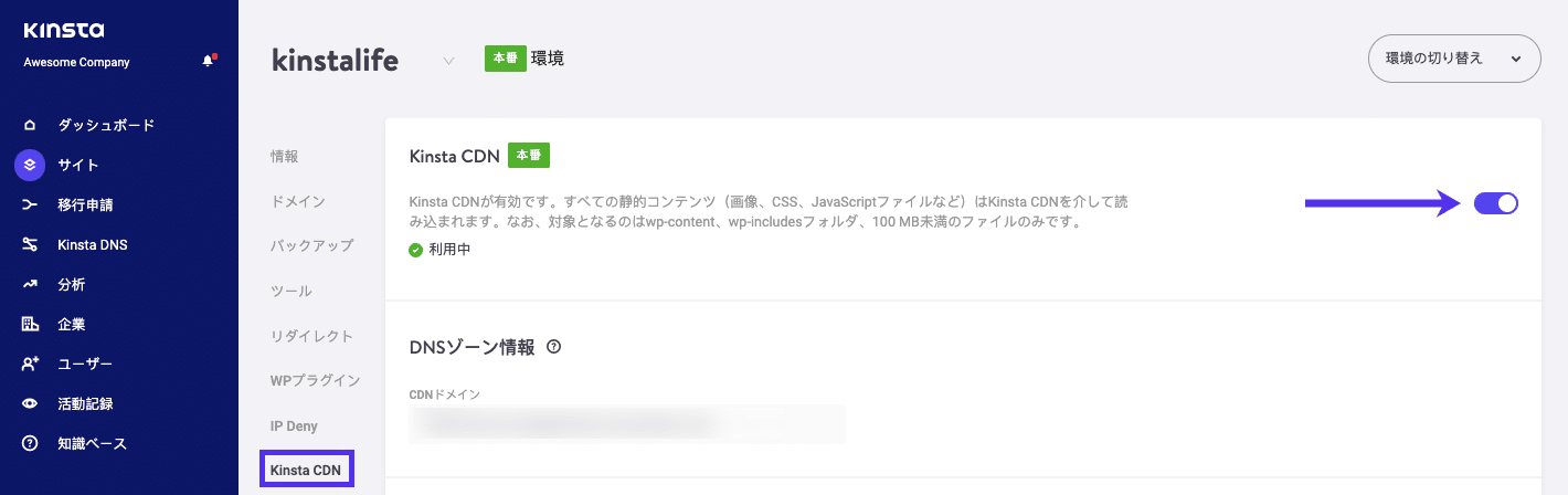 CDNを無効にする