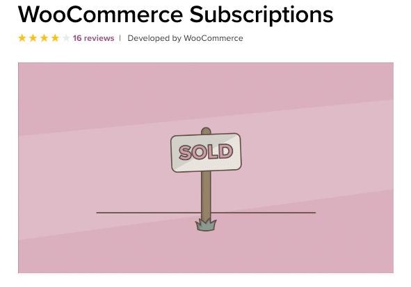 拡張機能「WooCommerce Subscriptions」