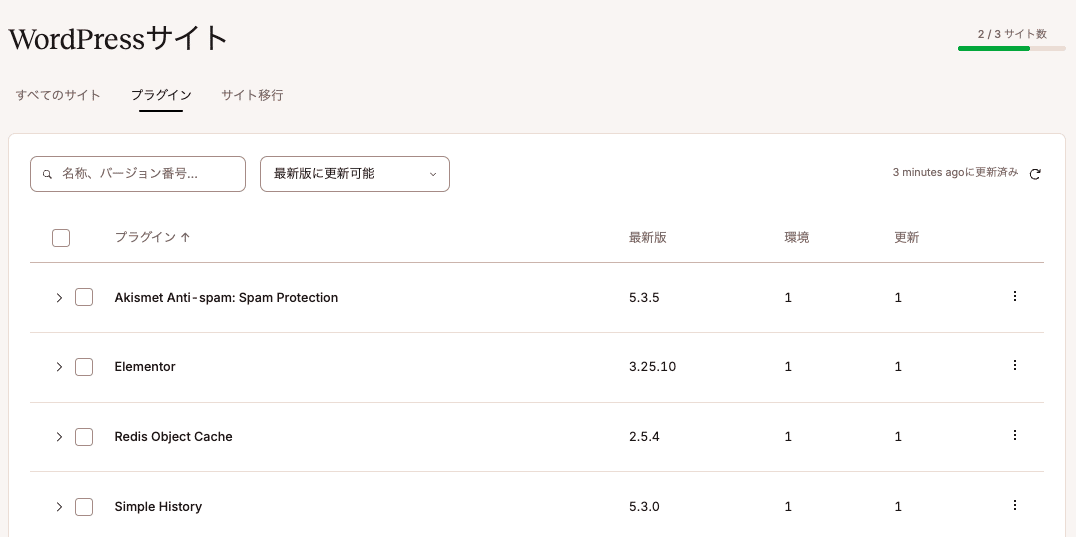 すべてのWordPress環境で更新可能なプラグイン