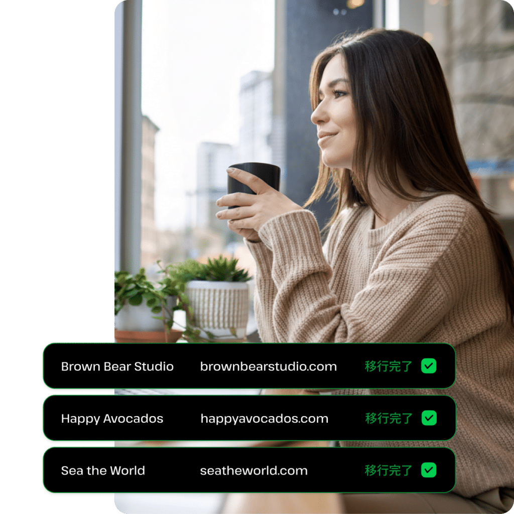 Kinstaのサイト移行を示すヒーロー画像