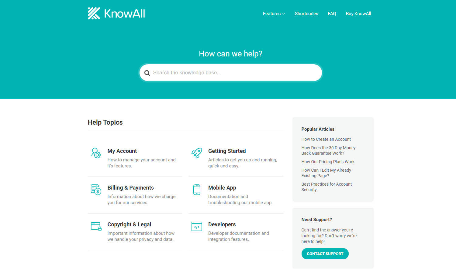 KnowAll Theme screenshot