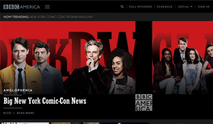 bbc america wordpress site