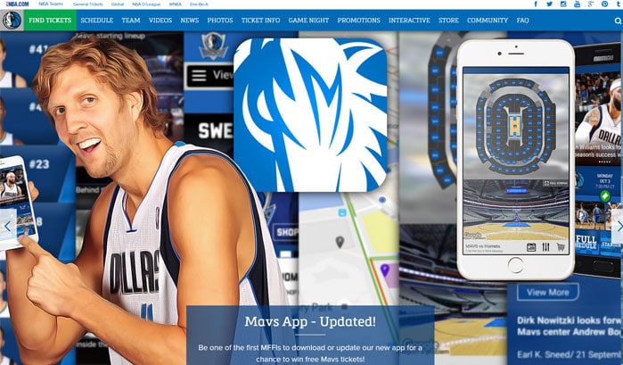 mavs wordpress site