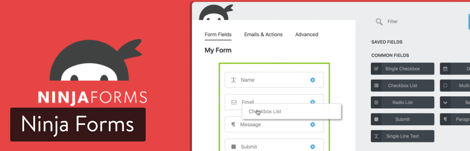 Ninja Forms WordPress plug-in