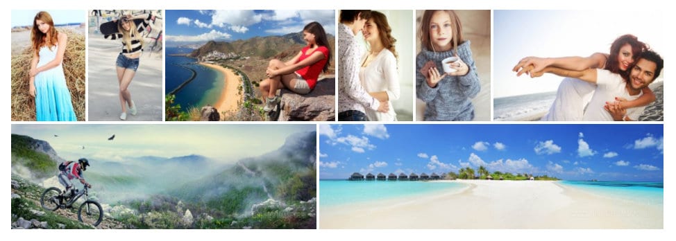 Voorbeeld Justified Image Grid