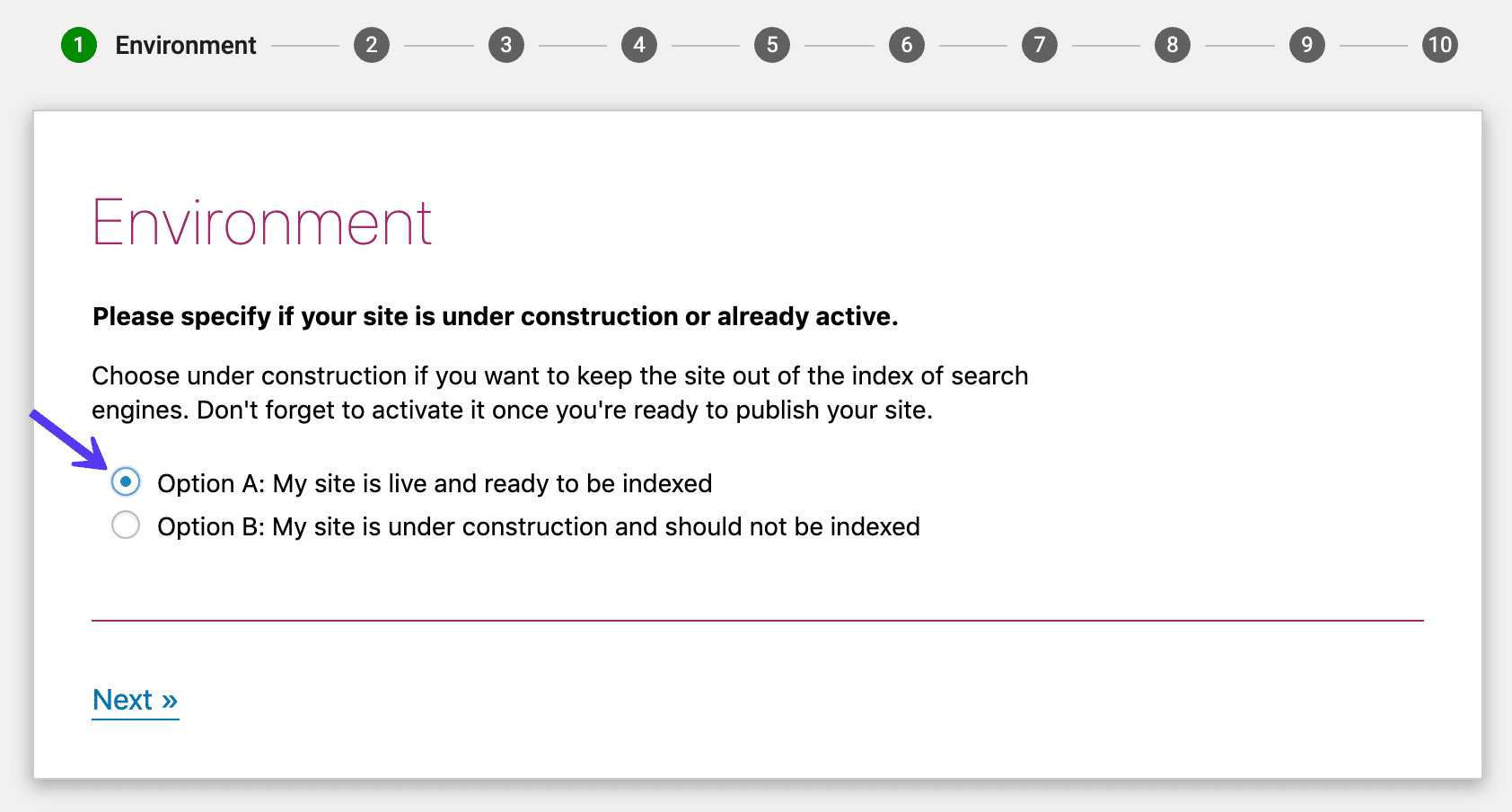 Yoast SEO environment