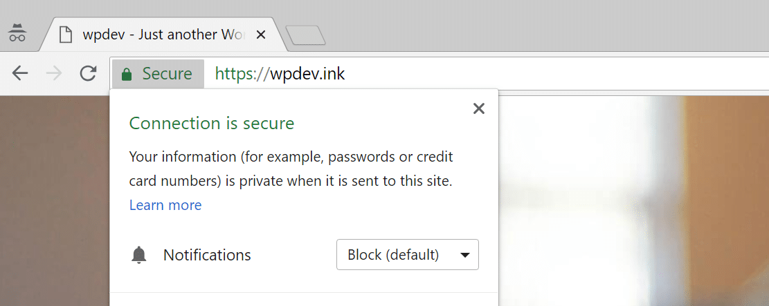 Chrome geen waarschuwingen voor gemengde inhoud