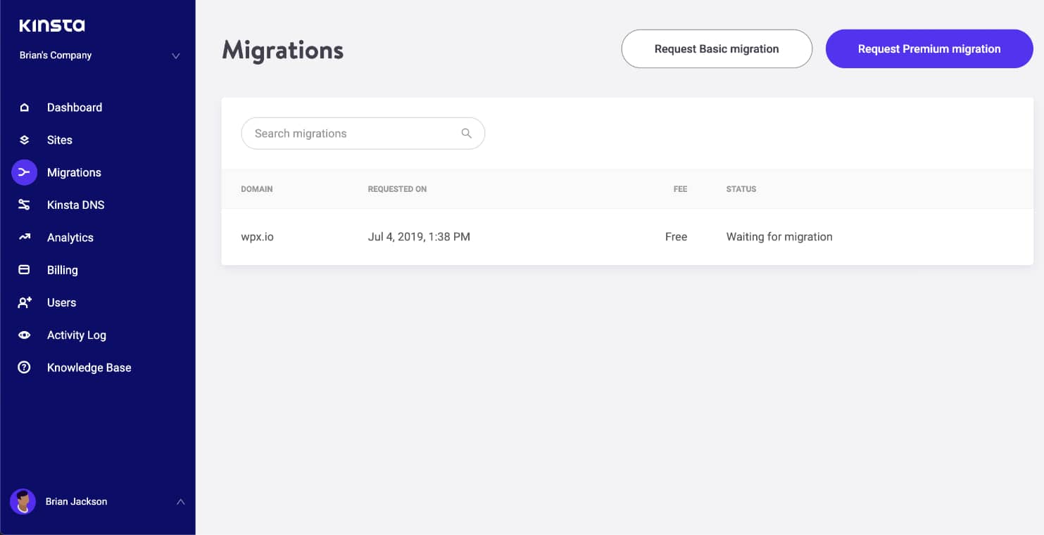 Openstaande WordPress-migraties
