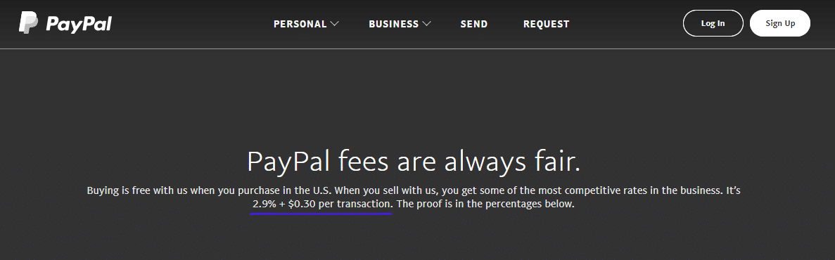 PayPal-toeslag