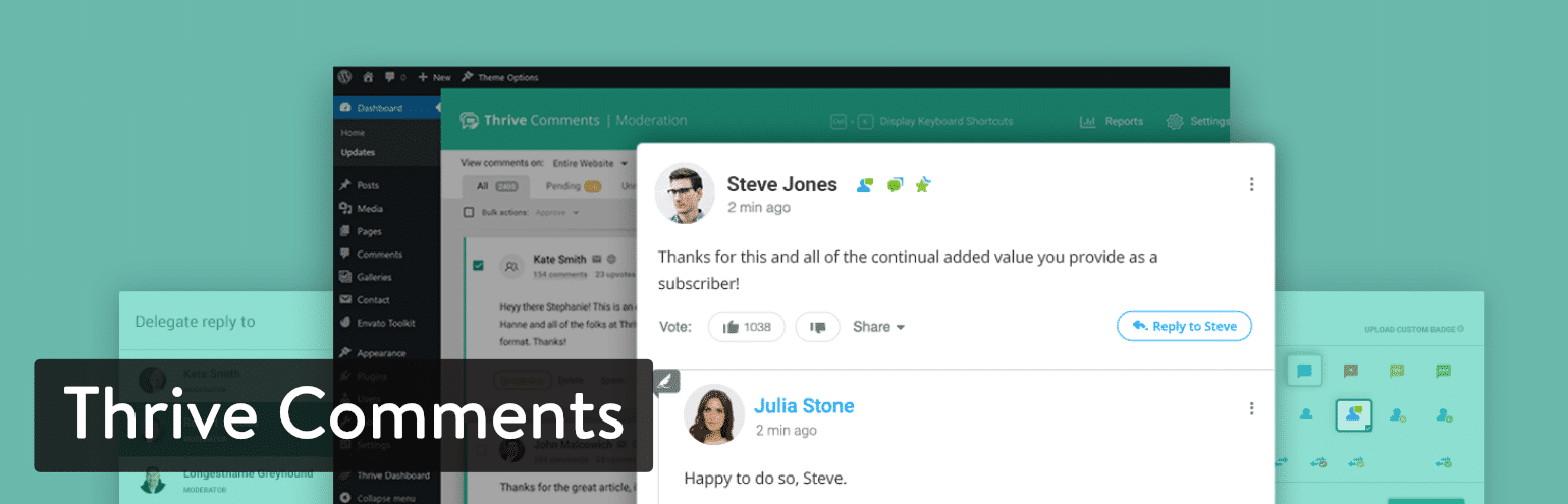 WordPress Thrive Comments plugin