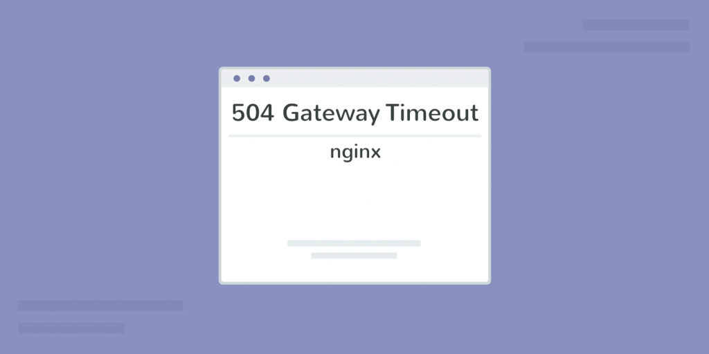504 gateway time out meaning