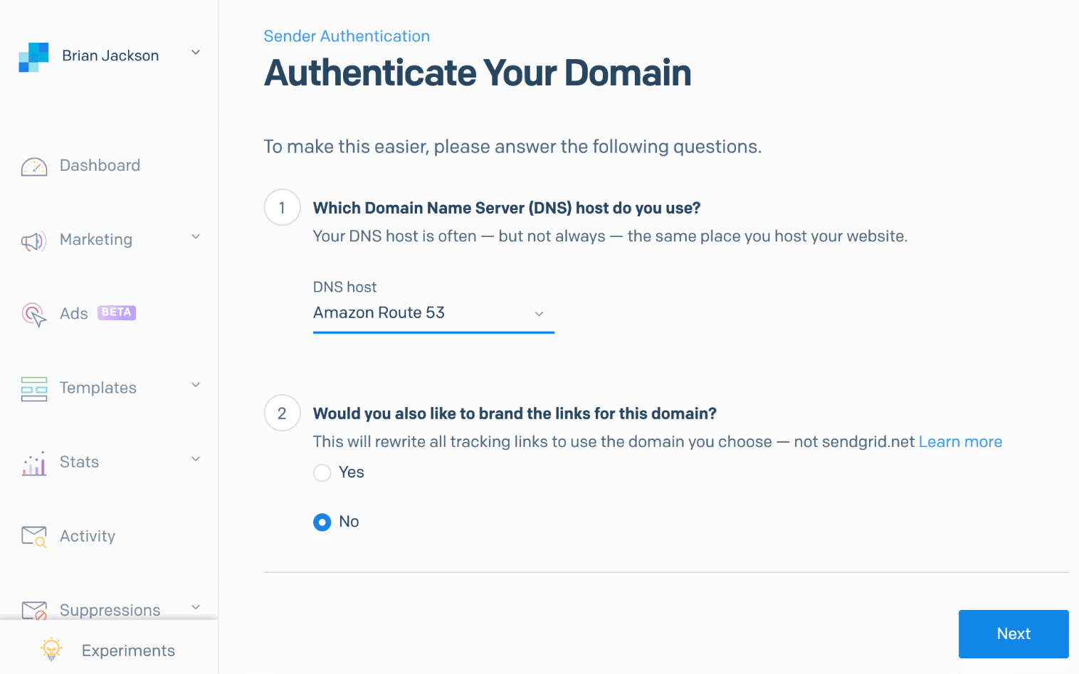 DNS host