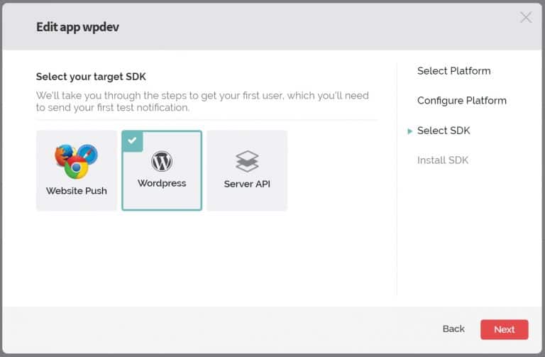 OneSignal WordPress-SDK