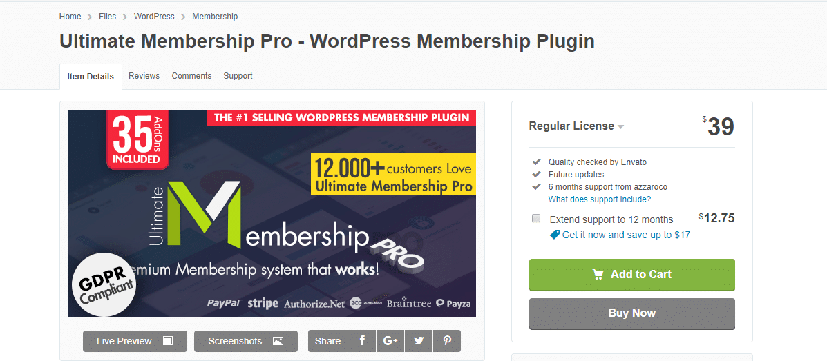 Website ideas: creating membership with Ultimate Membership Pro