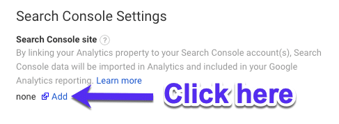 How to add Google Search Console to Google Analytics