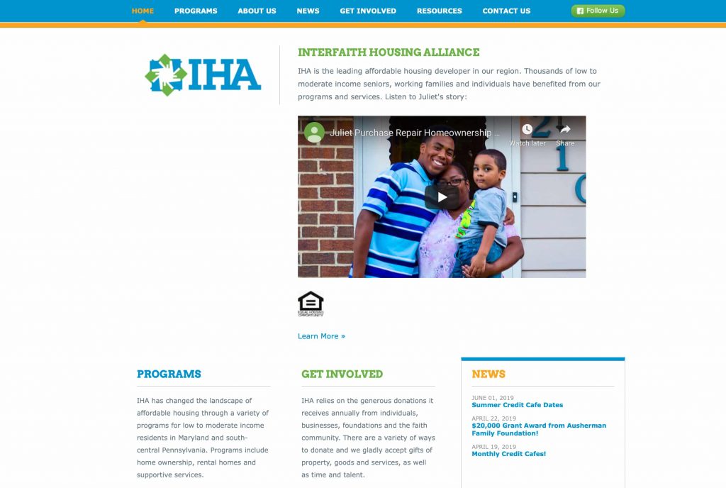 Interfaith Housing Alliance