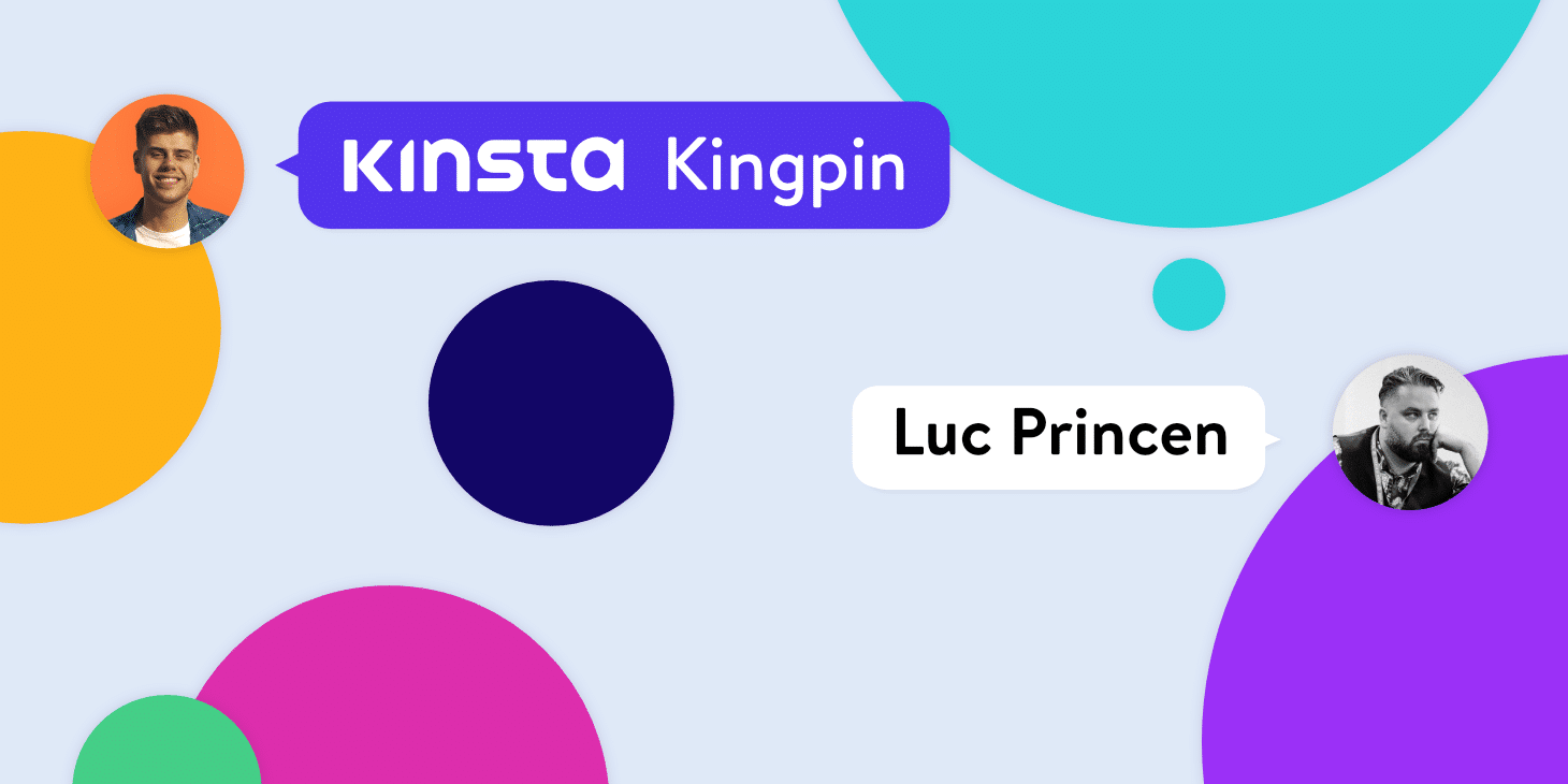 Kinsta Kingpin interview met Luc Princen