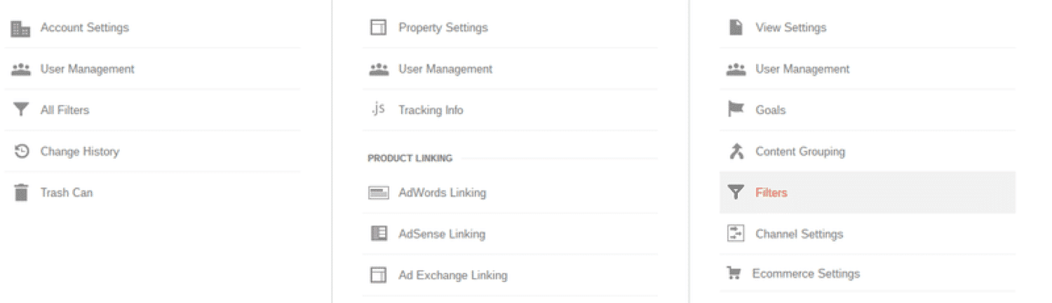 Maak een lijst met geldige hostnames aan in Google Analytics