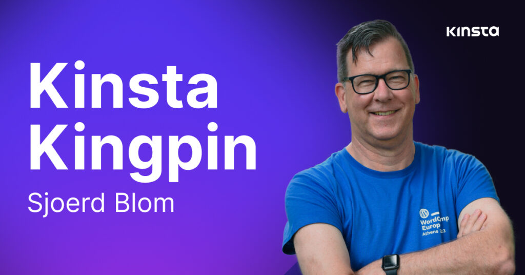 Sjoerd Blom - Kinsta Kingpin