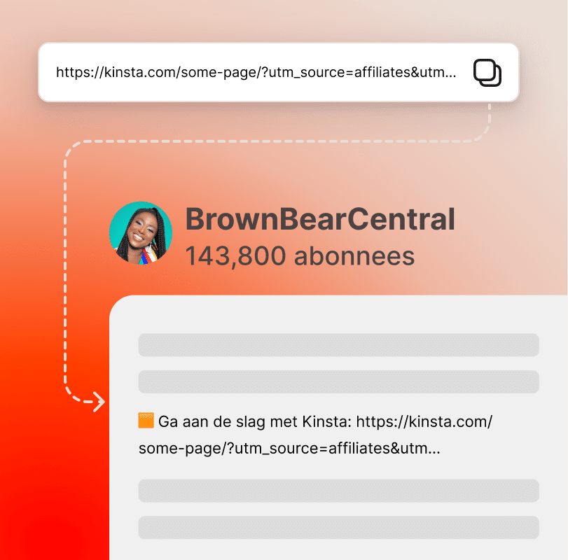 Affiliate link aanvragen