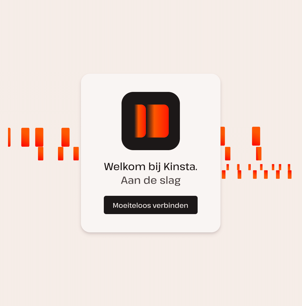 Aan de slag met kinsta