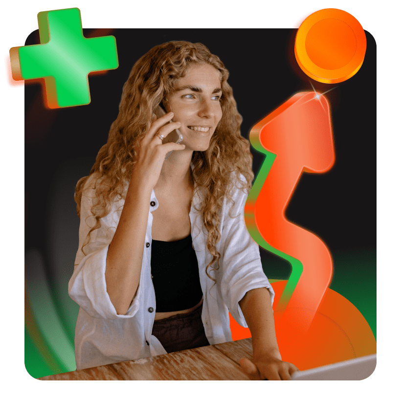 Responsável da agência animado para participar do programa de parceiros