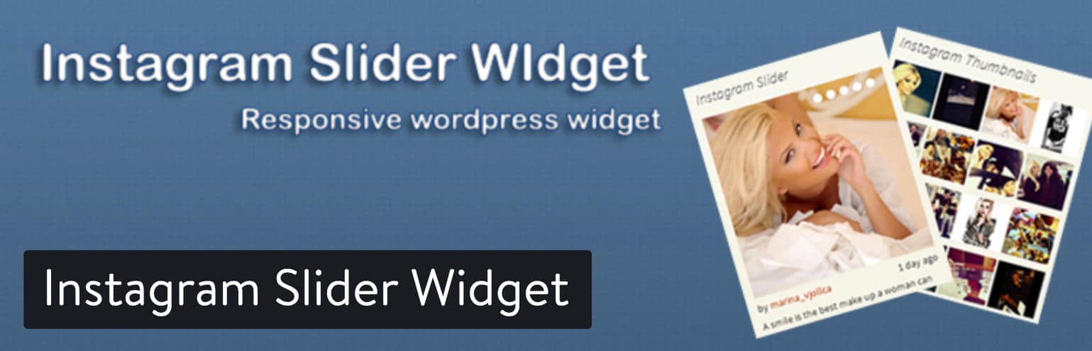 Plugin Instagram Slider Widget WordPress