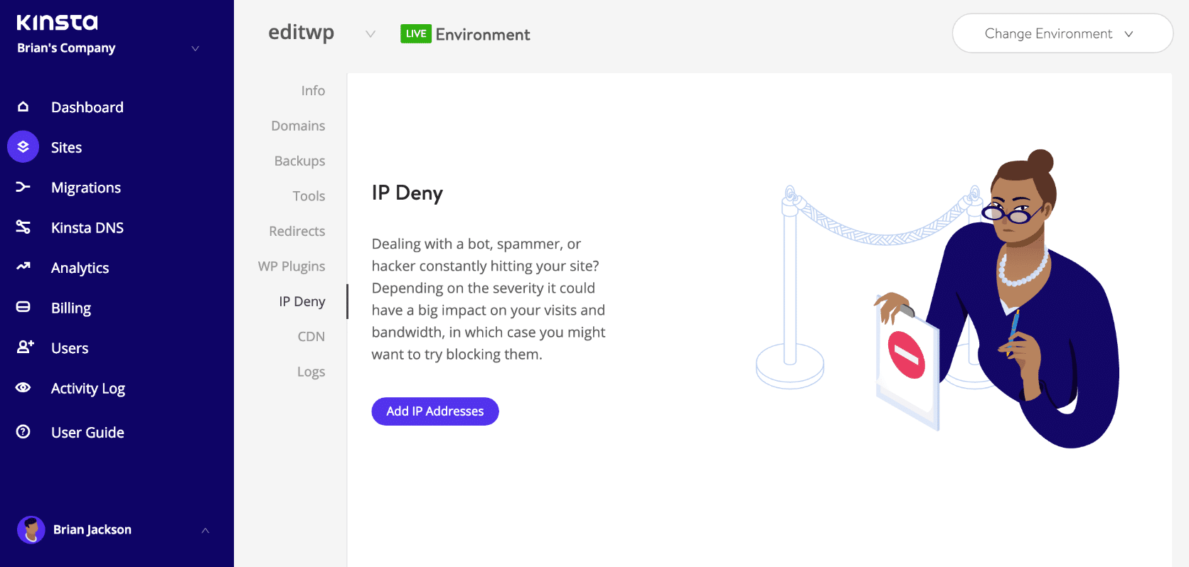 Ferramenta IP Deny