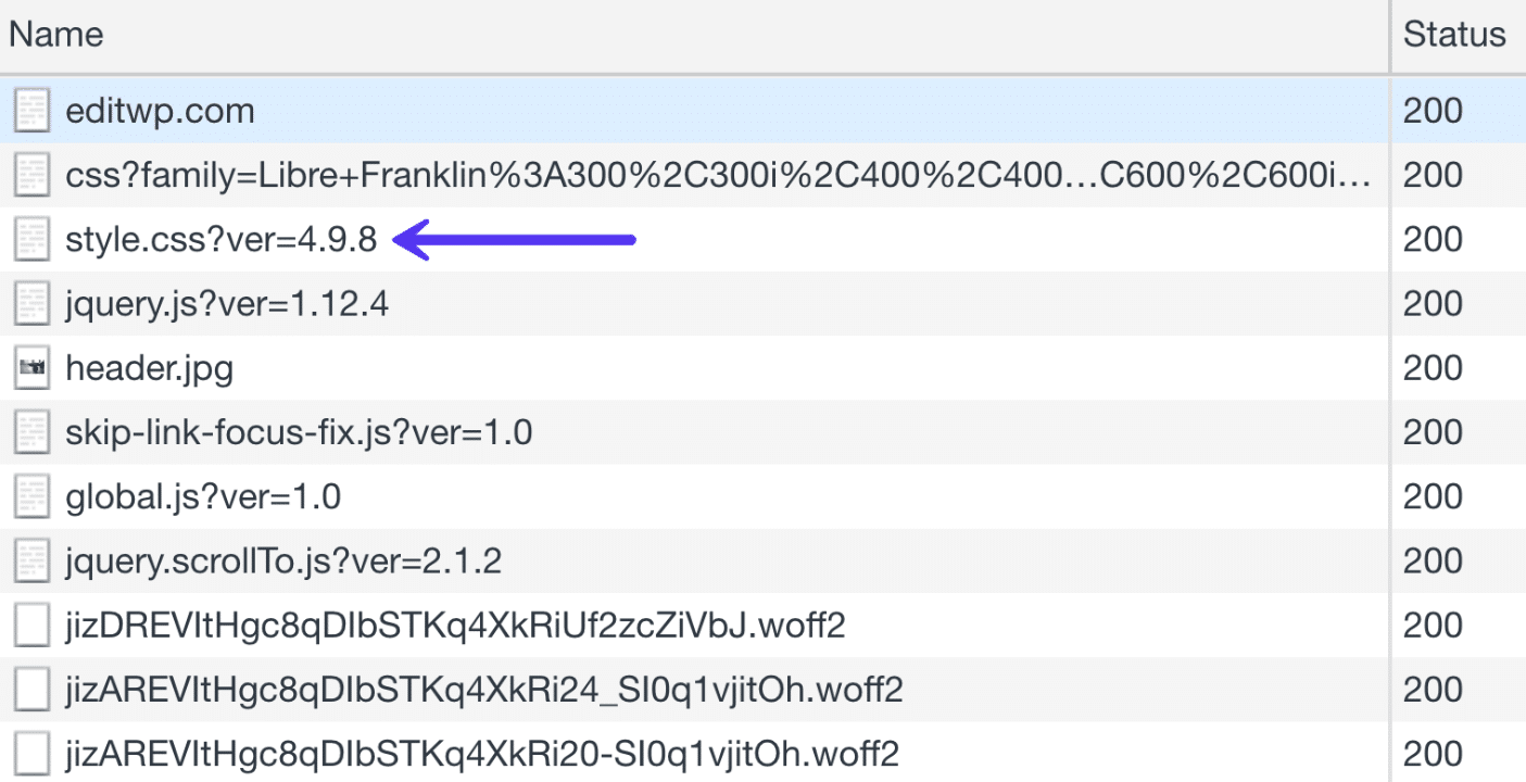 Com query strings