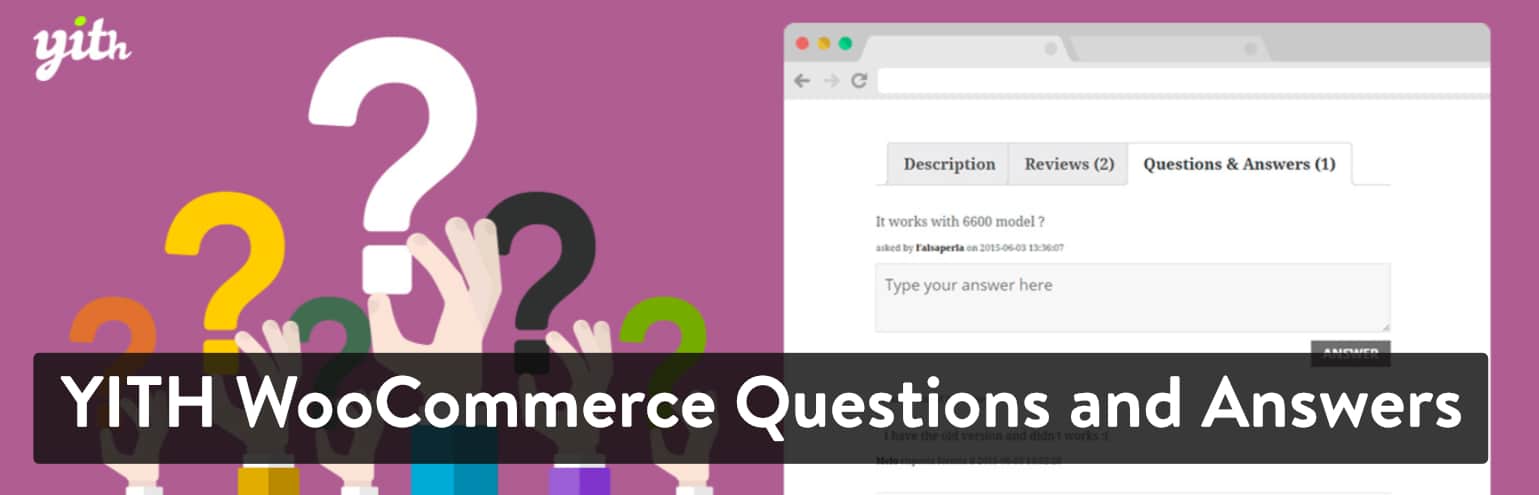 YITH WooCommerce Perguntas e Respostas plugin