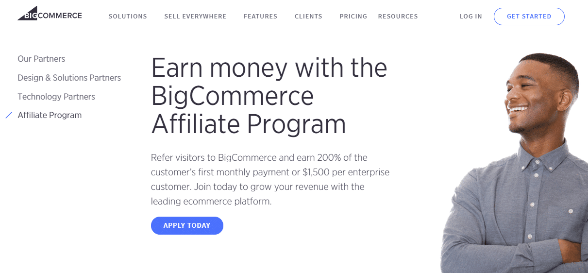 Programa de afiliados do BigCommerce