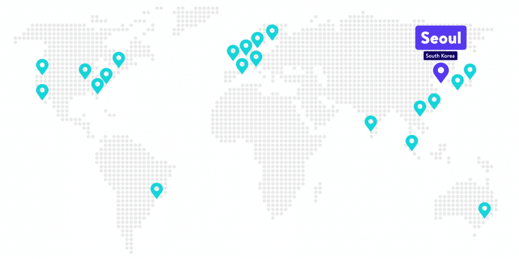 O Centro de Dados de Seul está agora disponível em Kinsta (21 locais do Centro de Dados)