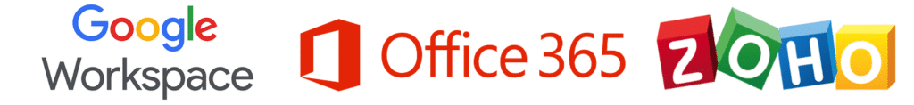 Google Workspace vs Office 365 vs Zoho