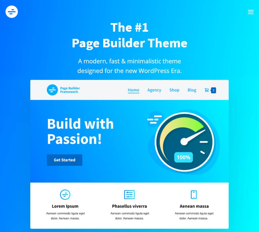 WORDPRESS Page Builder Framework. Wp Page Builder.