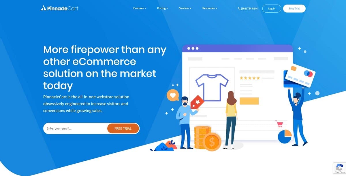 pinnaclecart - shopify alternatives