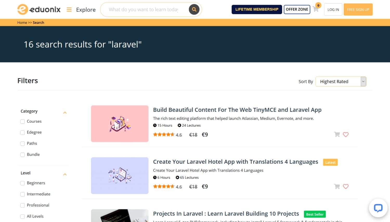 Eduonix - Laravel tutorial