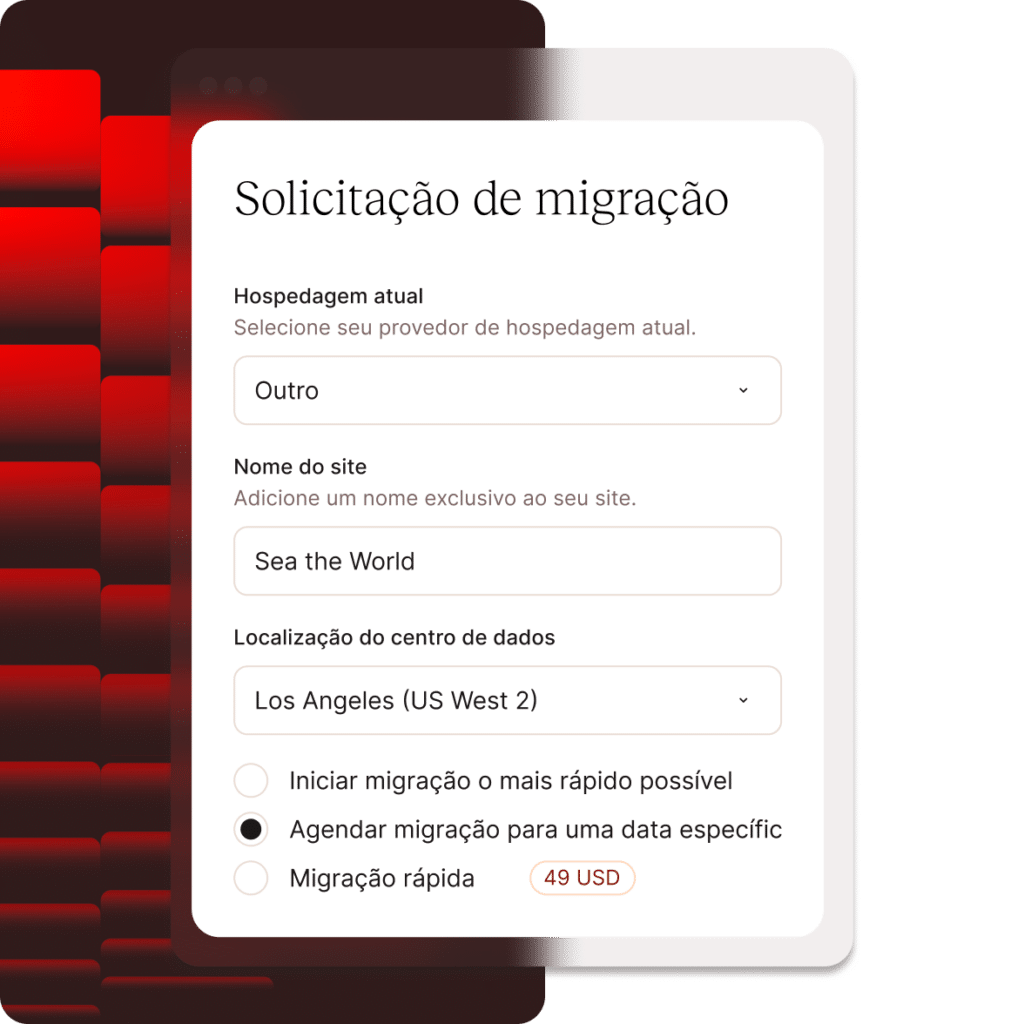 Migrações ilimitadas e gratuitas realizadas por especialistas do Rocket para o Kinsta