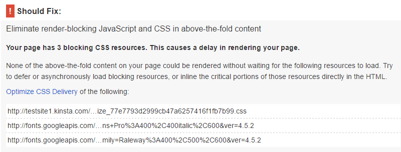PageSpeed Insights with Async and Autoptimize plugins PageSpeed Insights med Async och Autoptimizie-plugin