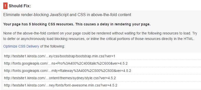 PageSpeed Insights with Async plugin PageSpeed Insights med Async-plugin