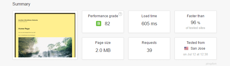 Speed test with Lazy Load XT Hastighetstest med Lazy Load XT