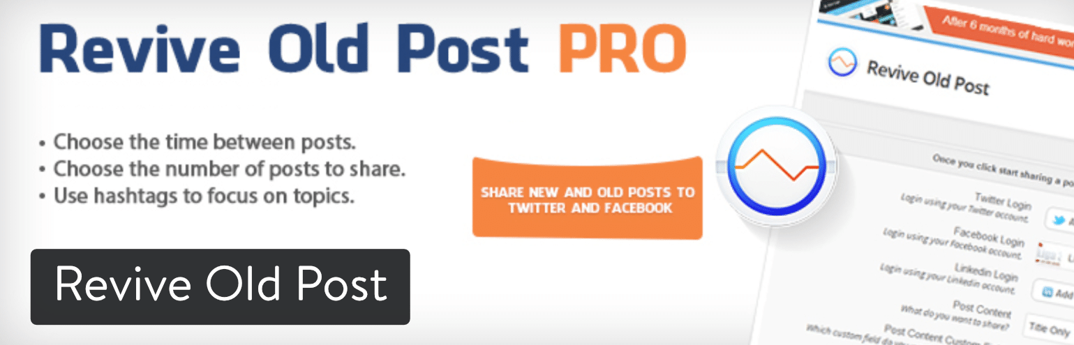 Revive Old Post WordPress-plugin