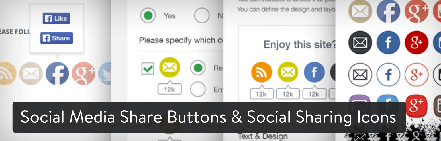 Social Media Share Buttons & Social Sharing Icons WordPress-plugin