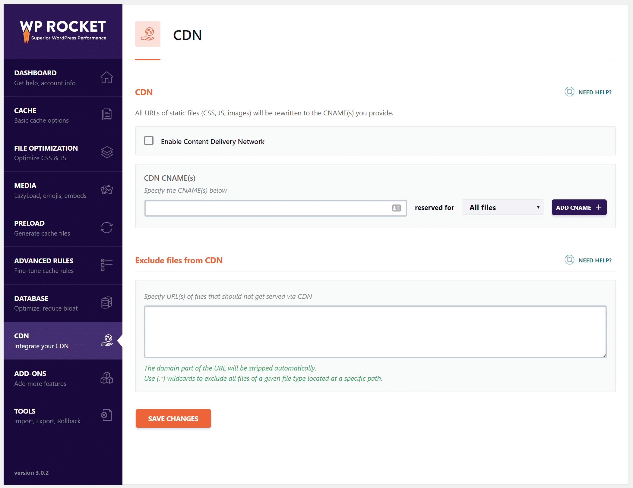 WP Rocket CDN