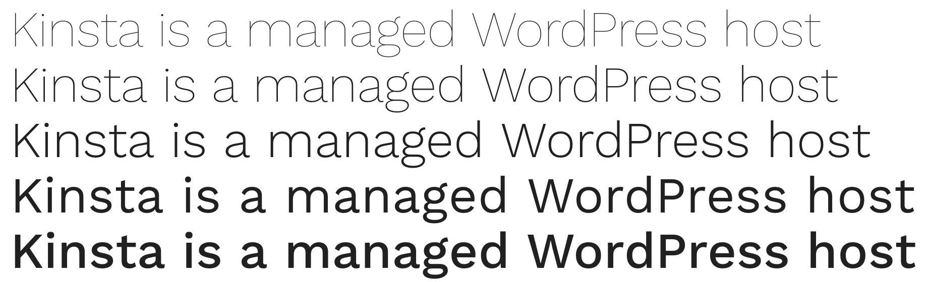 Work Sans Google font