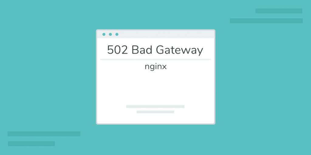 502 Bad Gateway-fel