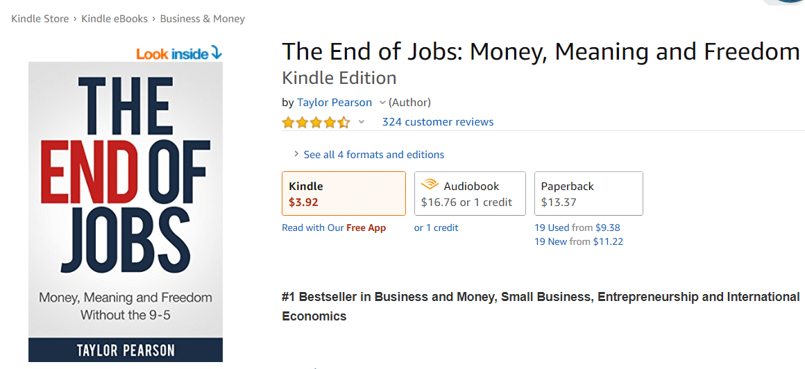 E-boken The End of Jobs