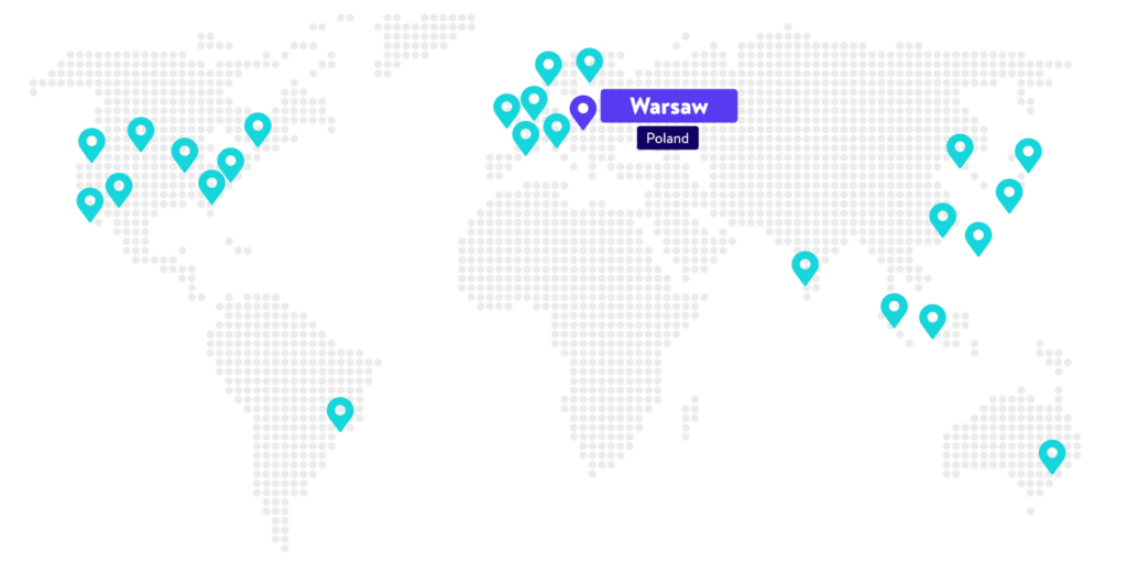 Warszawa’s Datacenter är nu tillgängligt