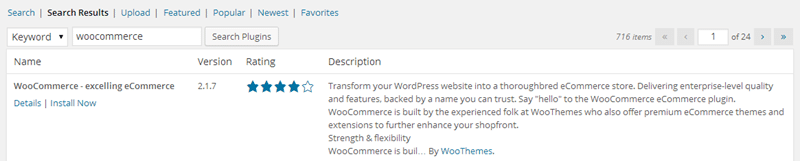 WooCommerce-Installation
