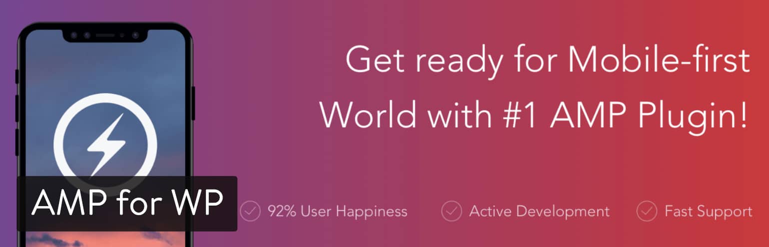 AMP for WP plugin